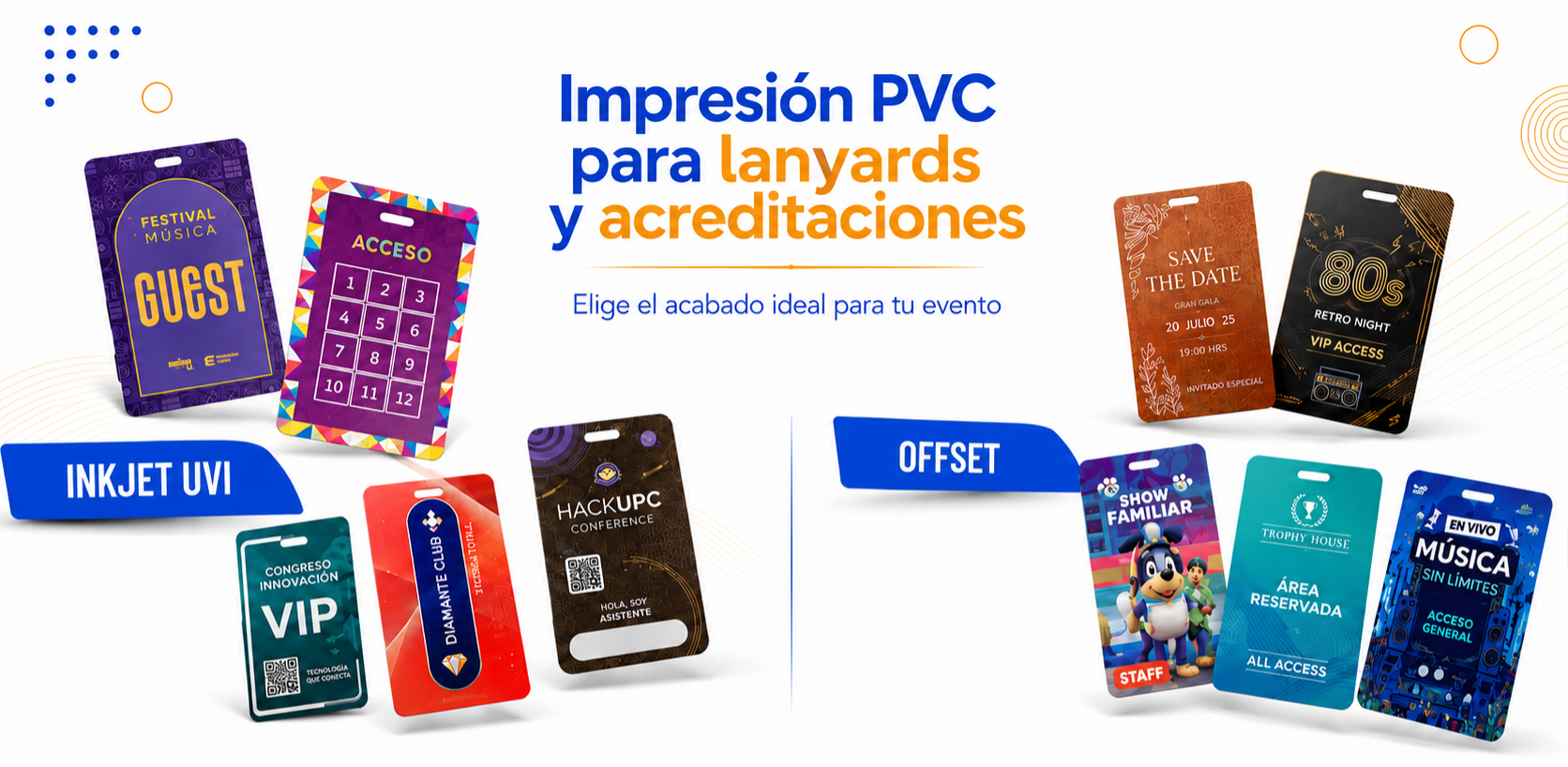 Dos tipos de impresiones para tarjetas PVC: Inkjet UVI y offset